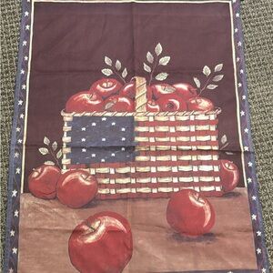 Apple Basket Decorative Flag